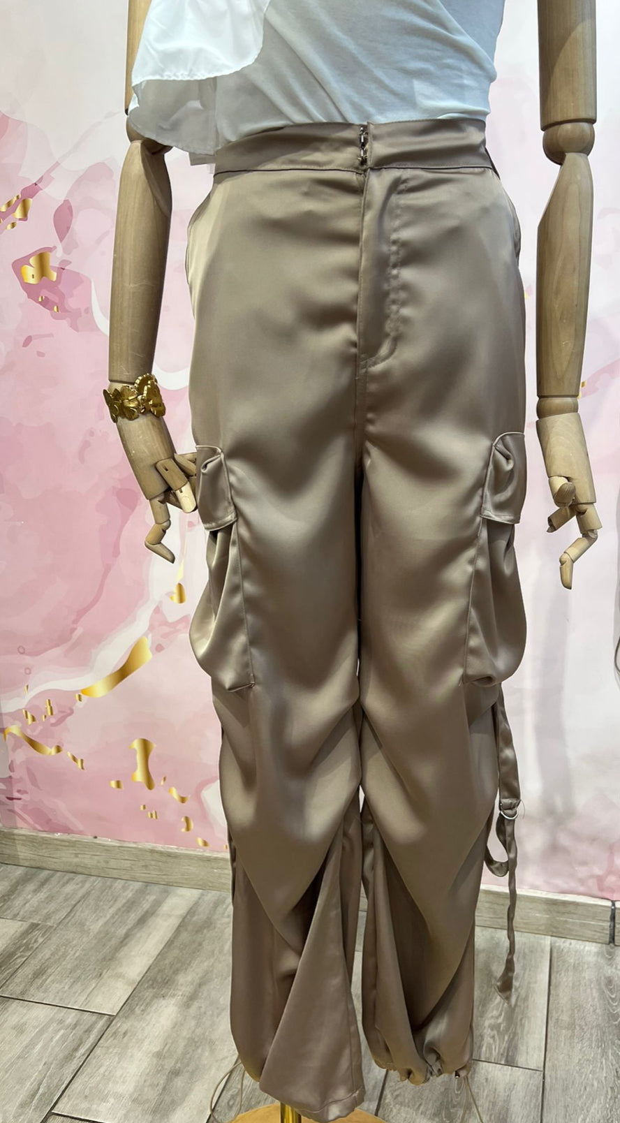 PANTALON PARTY SATINADO