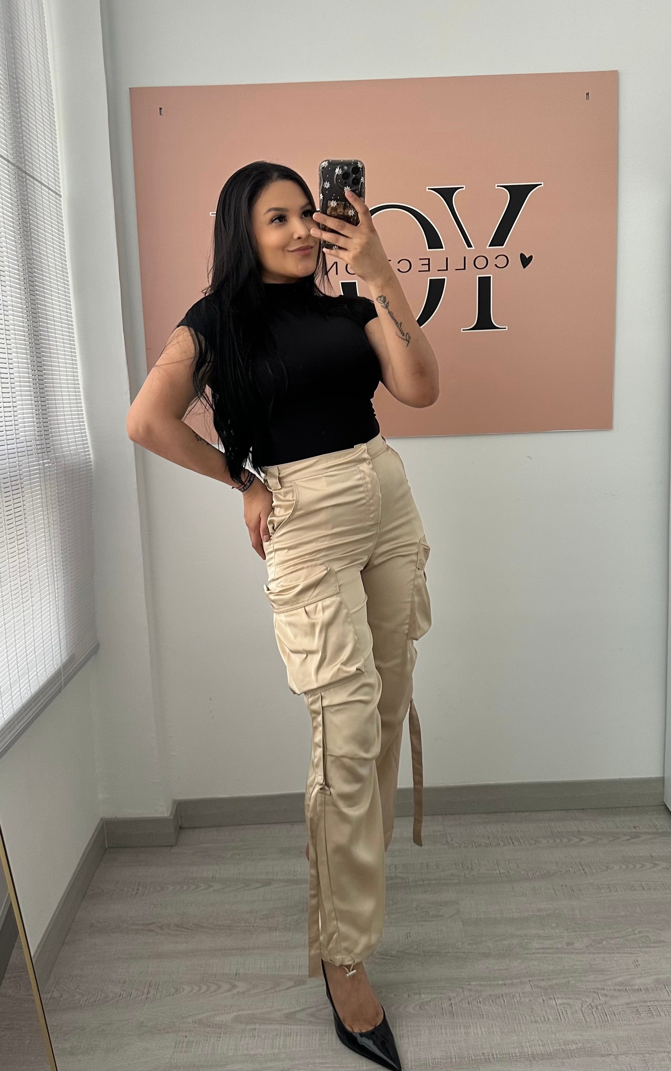 PANTALON PARTY SATINADO