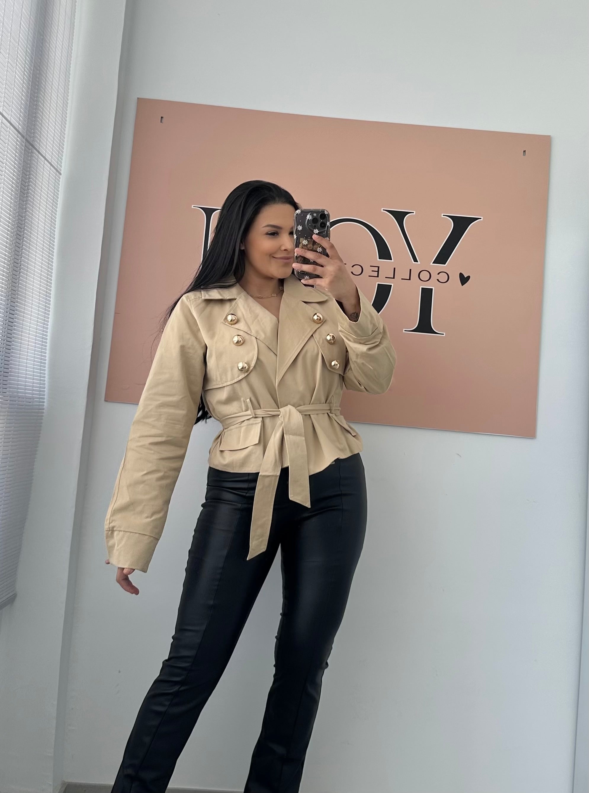 CHAQUETA TRENCH