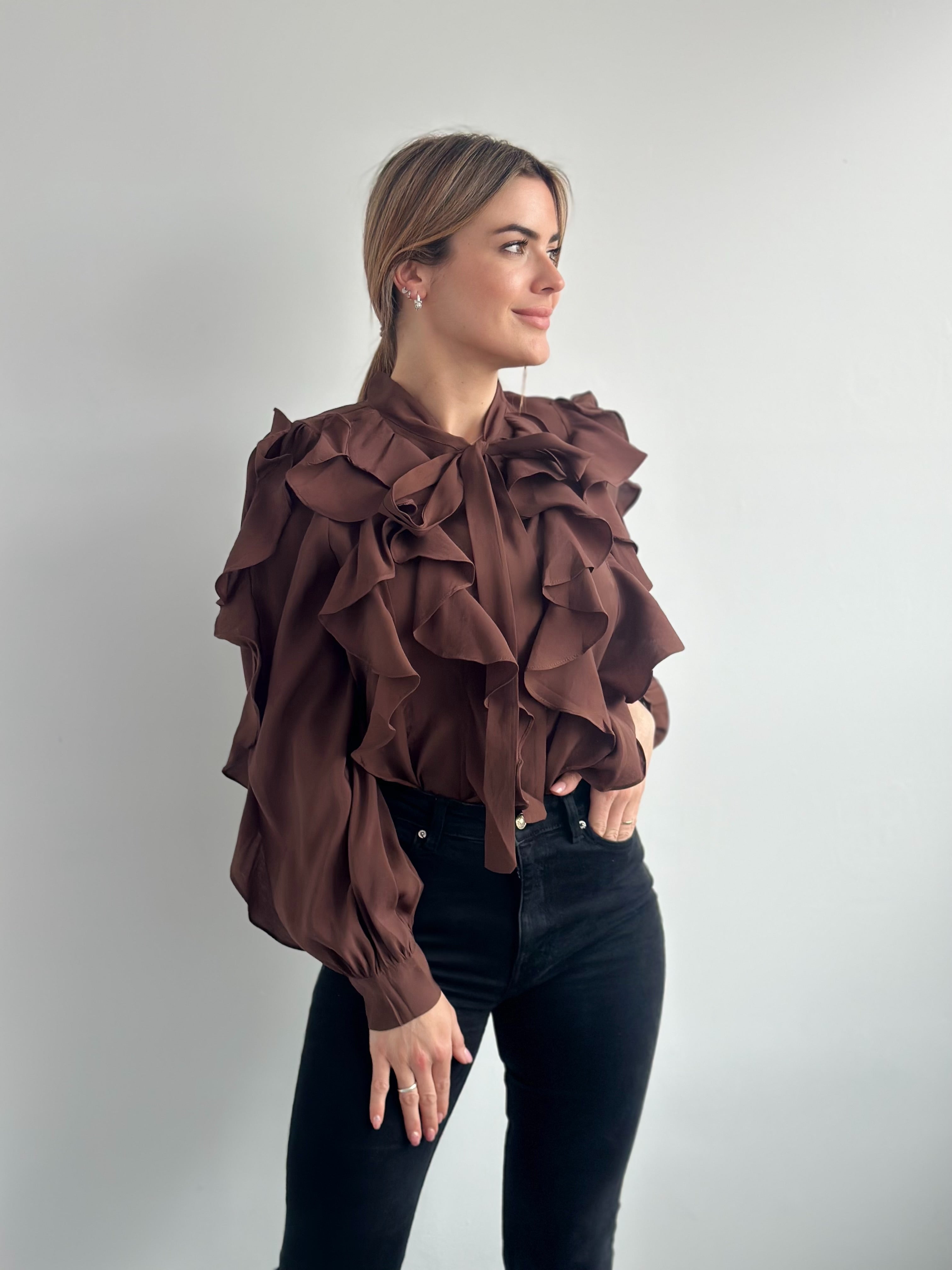 BLUSA CHOCOLATE