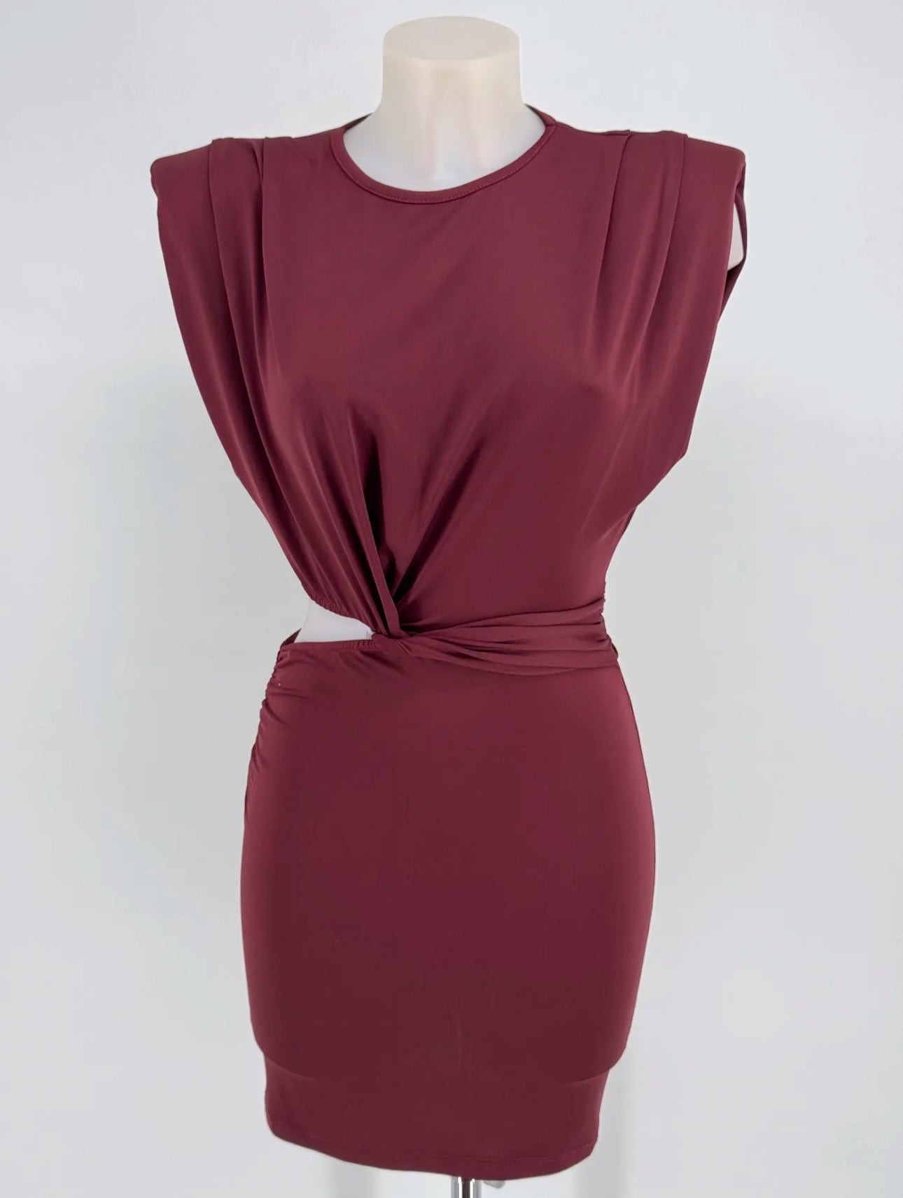 Vestido Victoria Burdeos