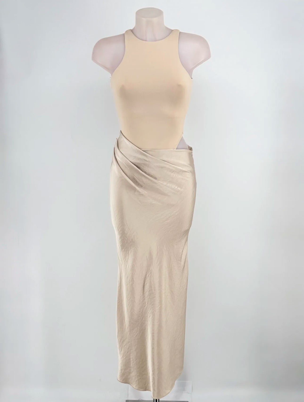 Vestido Alma- Beige
