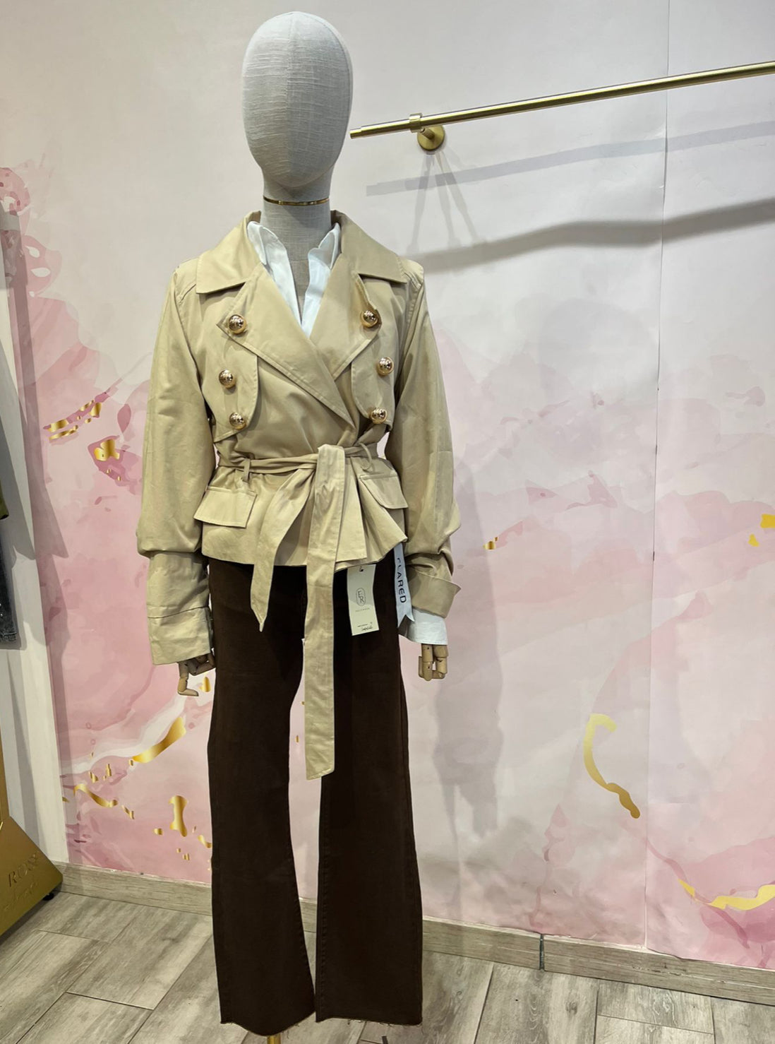 CHAQUETA TRENCH