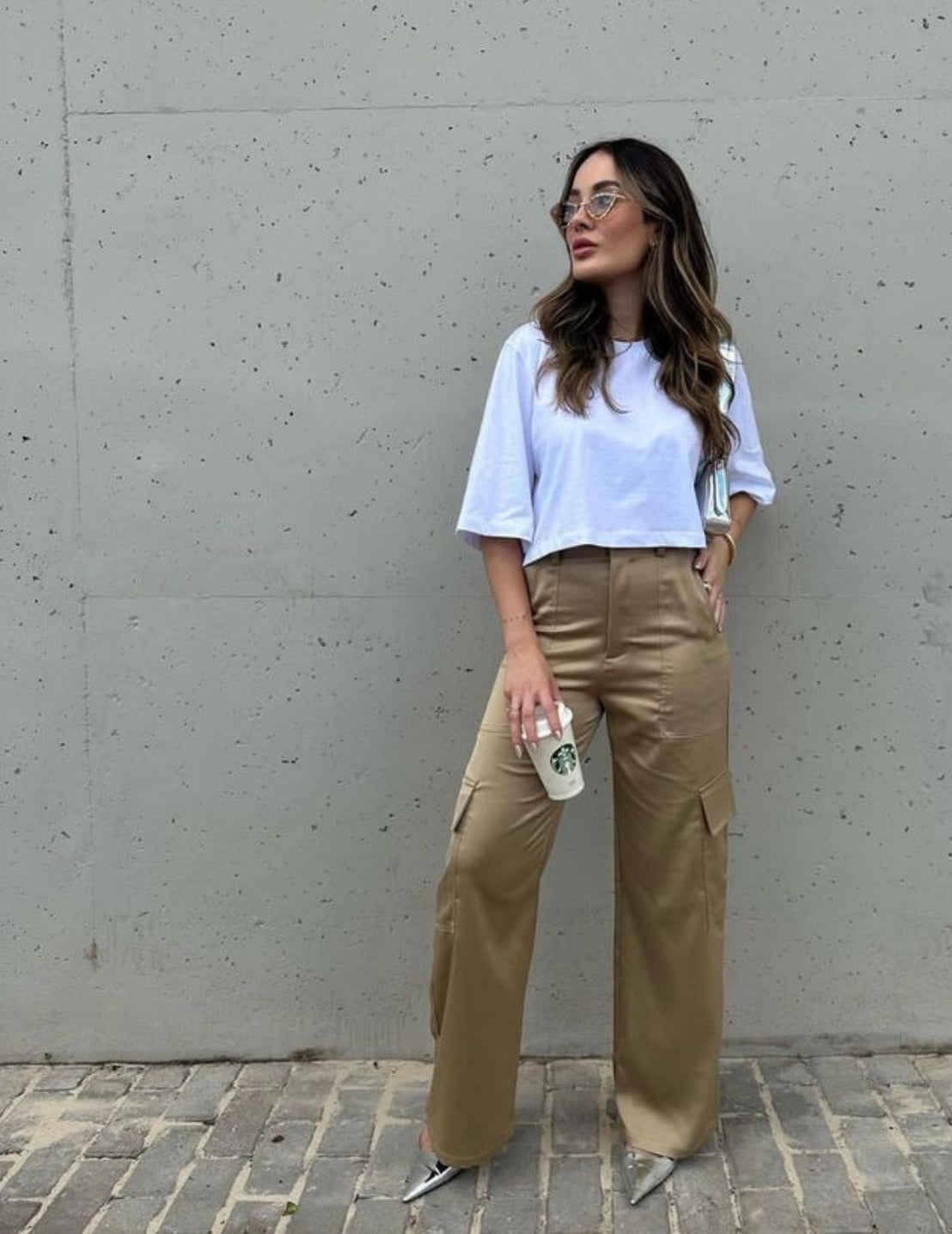 PANTALON PARTY SATINADO