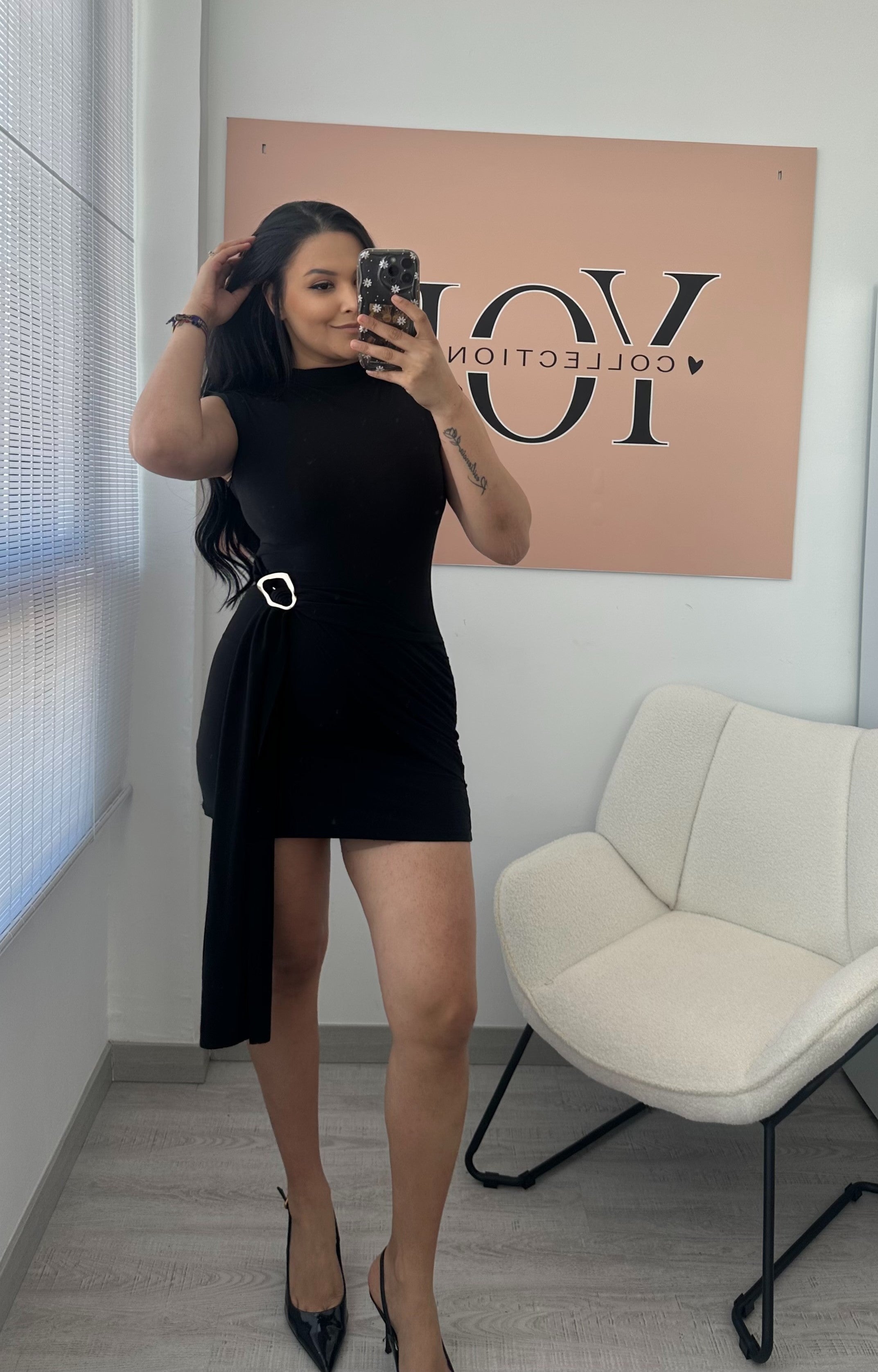 VESTIDO ROMINA NEGRO