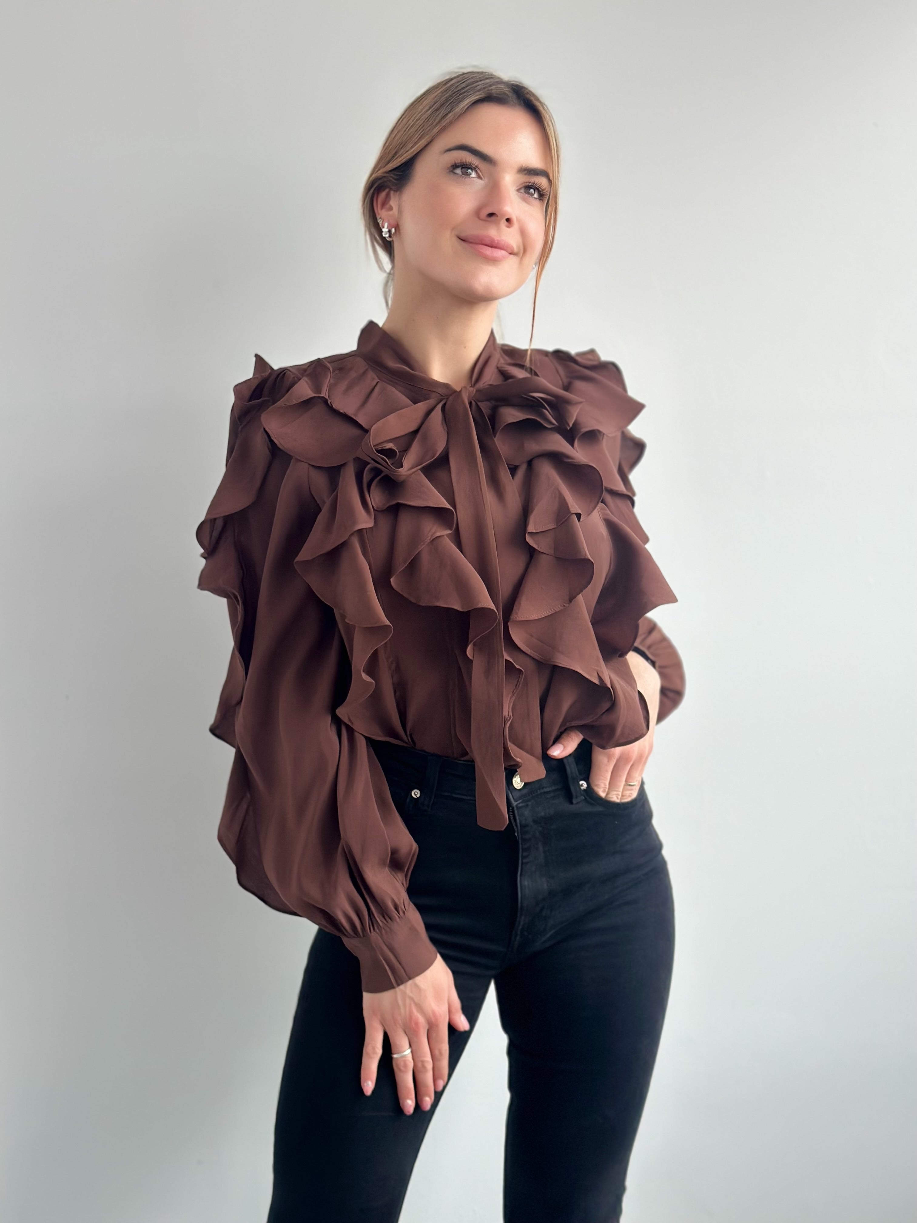 BLUSA CHOCOLATE